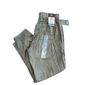 Gap tencel pull on grey pants size large new with tags